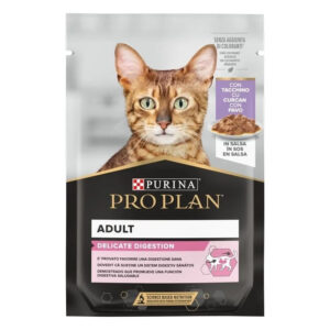 purina pro plan delicate nutrisavour en sauce a la dinde