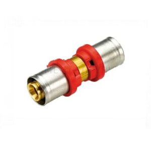 raccordo a pressare dritto doppio x multistrato tiemme P jpg