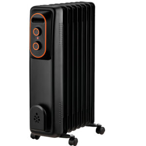RADIATEUR À BAIN D&rsquo;HUILE BIOLUX RB N ELÉMENTS W NOIR