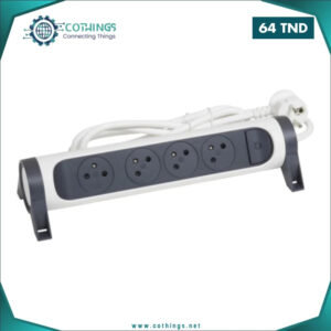 rallonge multiprise bloc rotatif prises p t surface interrupteur cordon