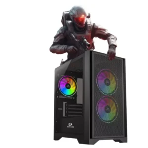 Boitier Redragon Paktis GC black M ATX Fan RGB