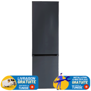 RÉFRIGÉRATEUR COMBINÉ BIOLUX CB S L DEFROST &# GRIS