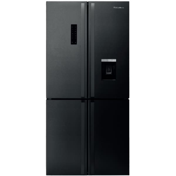 Réfrigérateur FOCUS 620L Side By Side 4 portes noir (SMART.6400) 1 refrigerateur focus l side by noir smart