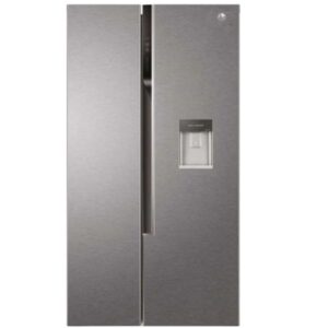 refrigerateur hoover litres side by no frost inox hhswdfxk