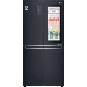 refrigerateur lg l side by no frost noir gc qftqel