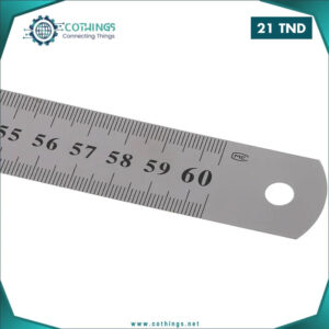 regle inox mm double gradiation cothings