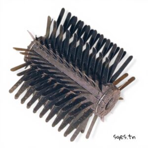 rouleau avec peignes pour machine de platrage