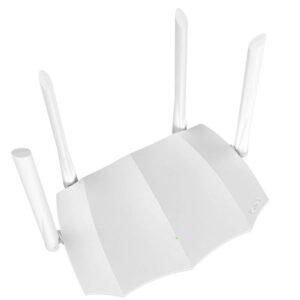 ROUTEUR TENDA AC V AC WI FI DOUBLE BANDE &# BLANC