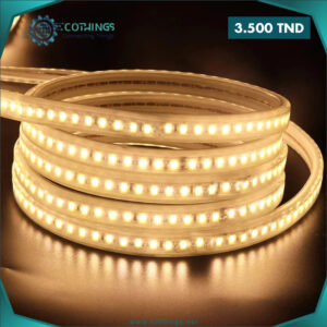 ruban led v blan chaud led metre cothings