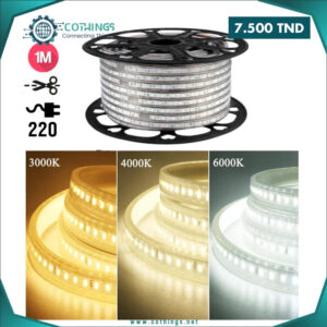 ruban led adhesif v led m blanc chaud neutre froid mouvement