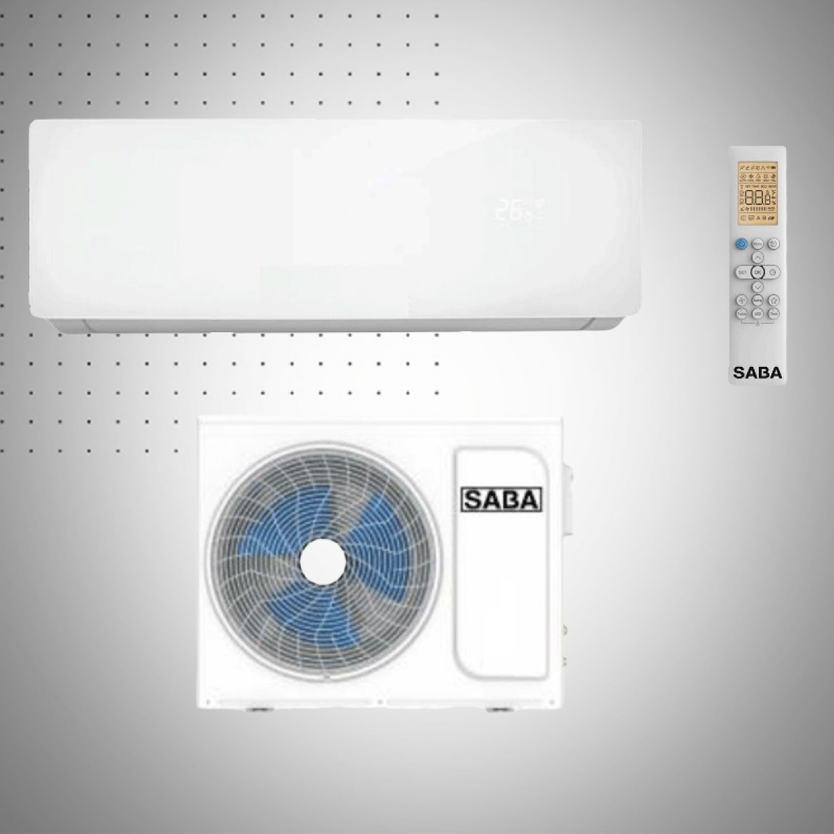 Climatiseur Saba BTU SABWC/IW