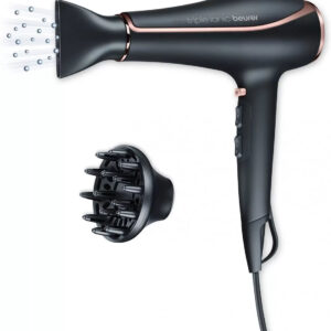 seche cheveux beurer style pro watt noir hc