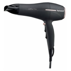 SÈCHE CHEVEUX PRO TECHWOOD TSC W &# NOIR