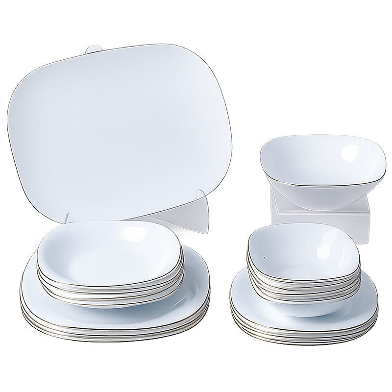 service a table arcopal pieces blanc