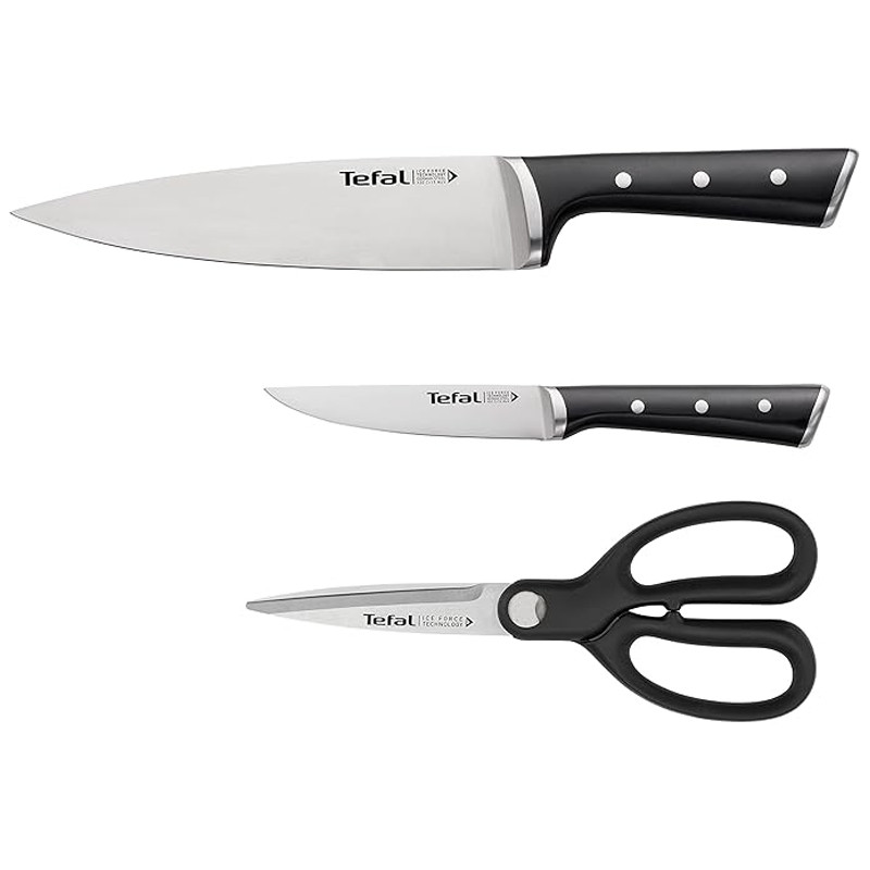 Set De Trois ustensiles De Cuisine Tefal Ice Force Noir 1 set de trois ustensiles de cuisine tefal ice force noir