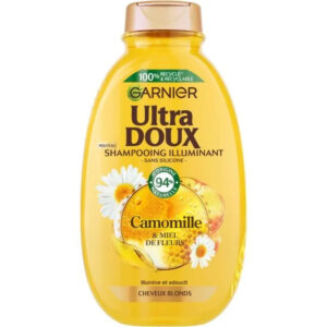 shampooing garnier ultra doux cheveux blonds camom fb ba e a efc