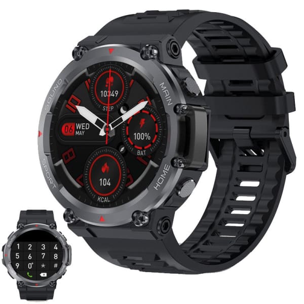 Smart watch Ksix Oslo 1,5" / Noir (BXSW14N) 1 smart watch ksix oslo noir bxswn