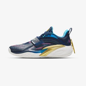 sneaker anta bleu marine or edition basket performance homme