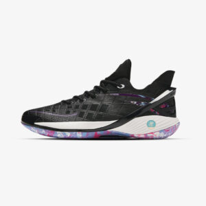 sneakers basketball noires semelle color e performance style urbain