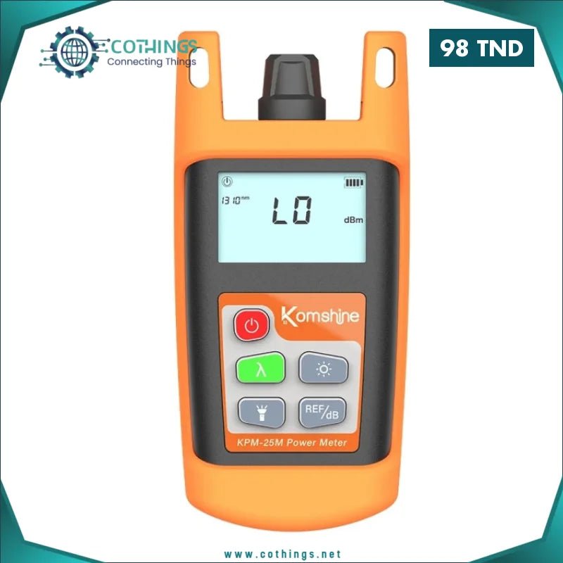 Source lumineuse optique portable KPM-25M-A, −70 dBm à +6 dBm 1 source lumineuse optique portable kpm m dbm a cothings