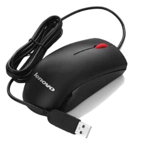 SOURIS OPTIQUE FILAIRE LENOVO &# NOIR