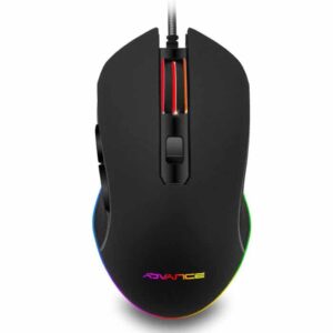 SOURIS FILAIRE GAMER ADVANCE RGB GTA &# NOIR