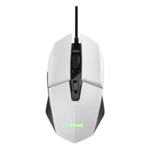 TRUST GXT W FELOX &# Souris Gamer Filaire Blanc
