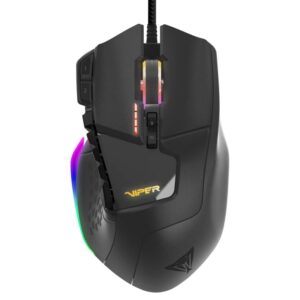 Souris Gamer LASER PATRIOT VIPER V RGB BLACKOUT EDITION DPI Noir