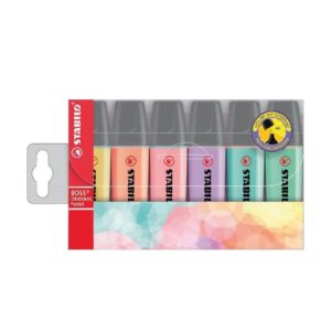 stabilo boss pastel pochette de fourniture scolaire