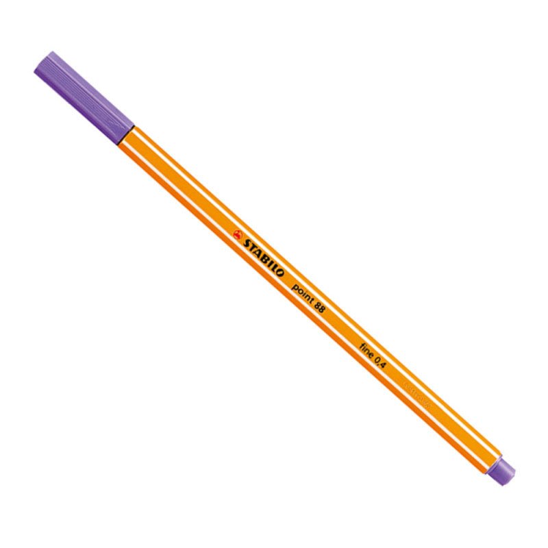 STYLO POINT FINE STABILO POINT 88 VIOLET CLAIR 88/59 1 stylo feutre pointe fine violet stabilo bfe a c ababa