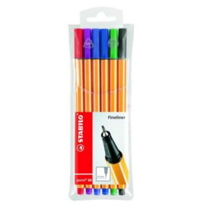 stylo feutre pointe fine pochette de feutres stabilo point