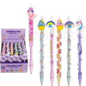 stylo gel effacable decor girly