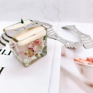 support meche bougie dispositif de centrage