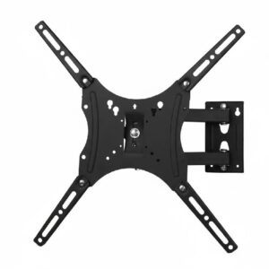 support mural mobile ecosat pour tv noir h