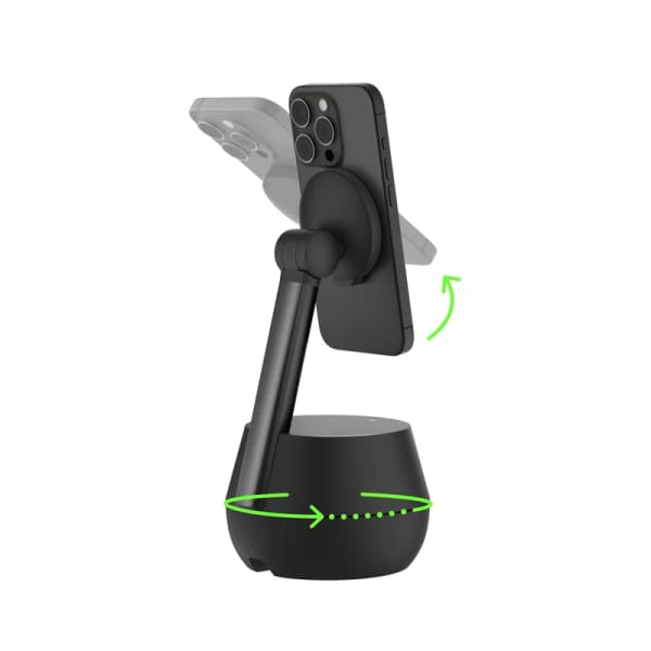 Support Rotatif Pro Avec Détection Automatique Et Dockkit Belkin Pour Smartphone 360° Noir (MMA008vf05BK) 1 support rotatif pro avec detection automatique et dockkit belkin pour smartphone noir mmavfbk