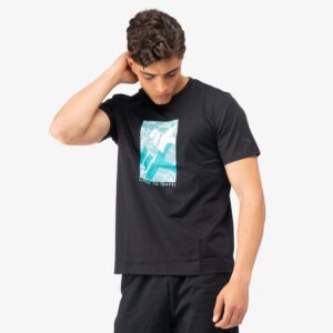 t shirt anta noir graphique homme style sport
