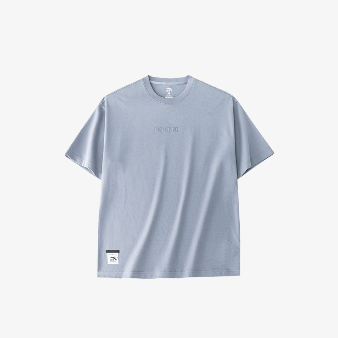 t shirt oversize gris clair homme style minimaliste