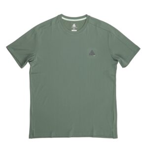 t shirt peak vert homme col rond