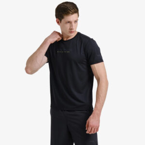 t shirt sport noir homme anta running technique