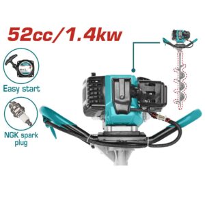 tariere de terre cc kw easy start pour tea