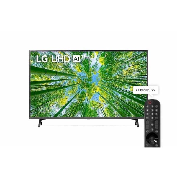 Téléviseur LG 43p Ultra HD 4K Smart (43UQ80006LD) 1 televiseur lg p ultra hd k smart uqld