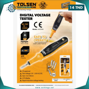 testeur numerique ac dc tolsen v affichage cothings