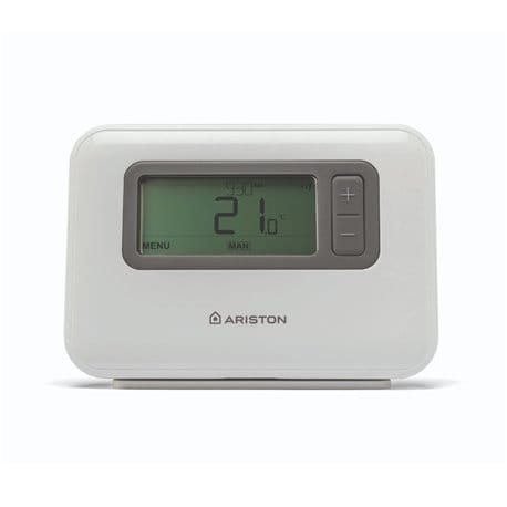 Thermostat Programmable Digital ARISTON/CHAFFOTEAUX 1 thermostat programmable chronothermostat ii filaire pour regulation d ambiance jpg