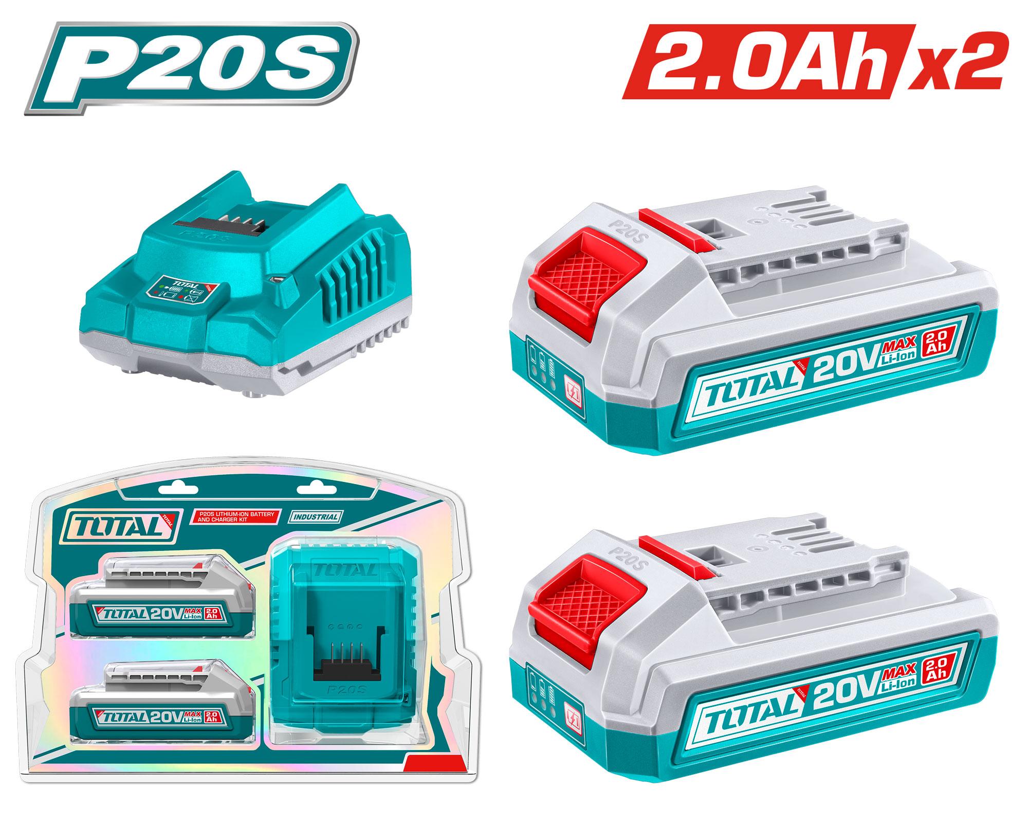 total chargeur ps et batteries v ah tfbcpk