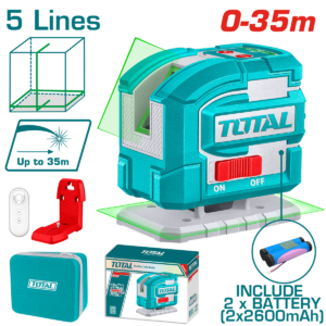 total niveau laser multilignes vert tll portee a m
