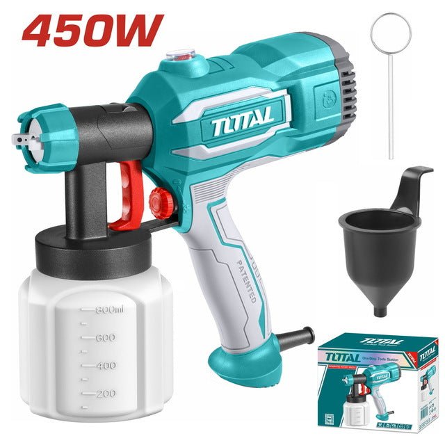 TOTAL Pistolet Pulvérisation Électrique 450 W Tension 220 240 V TT3506 1 total pistolet pulverisation electrique w tension v tt