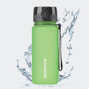 uzspace tritan bpa free leakproof plastic water bottle ml
