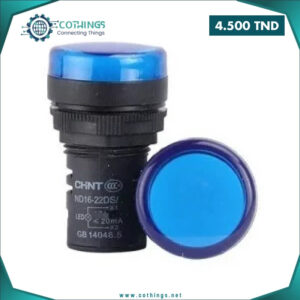 voyant led v ac dc omm bleu cothings