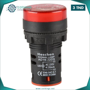 voyant led rouge dcv mm ad ds cothings