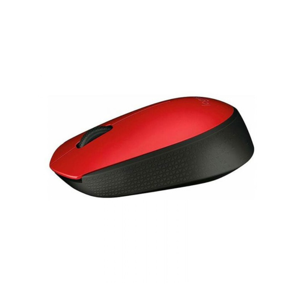SOURIS OPTIQUE SANS FIL LOGITECH M171 – ROUGE 1 jpg
